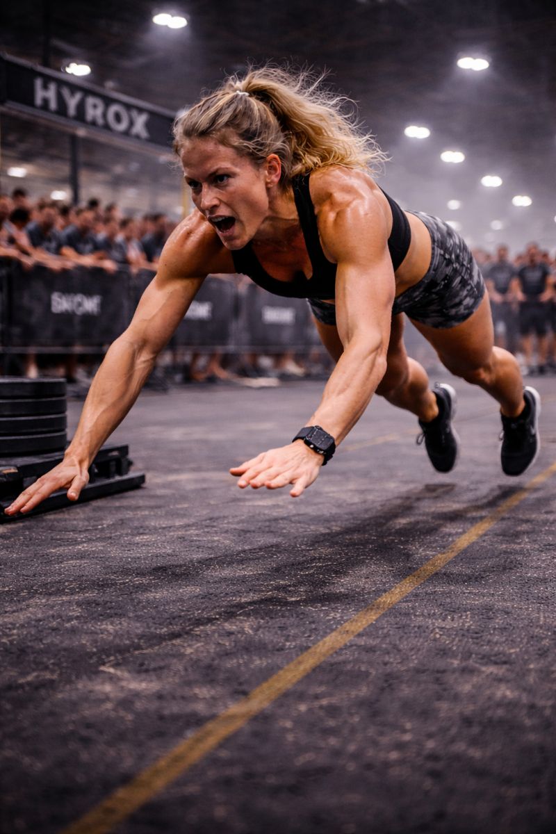 HYROX training background